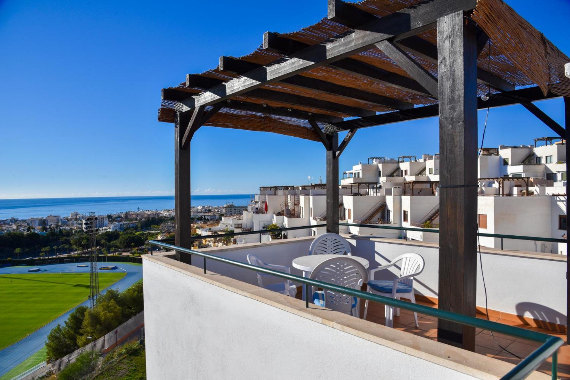 Apartament Atico En Mar De Nerja Zewnętrze zdjęcie