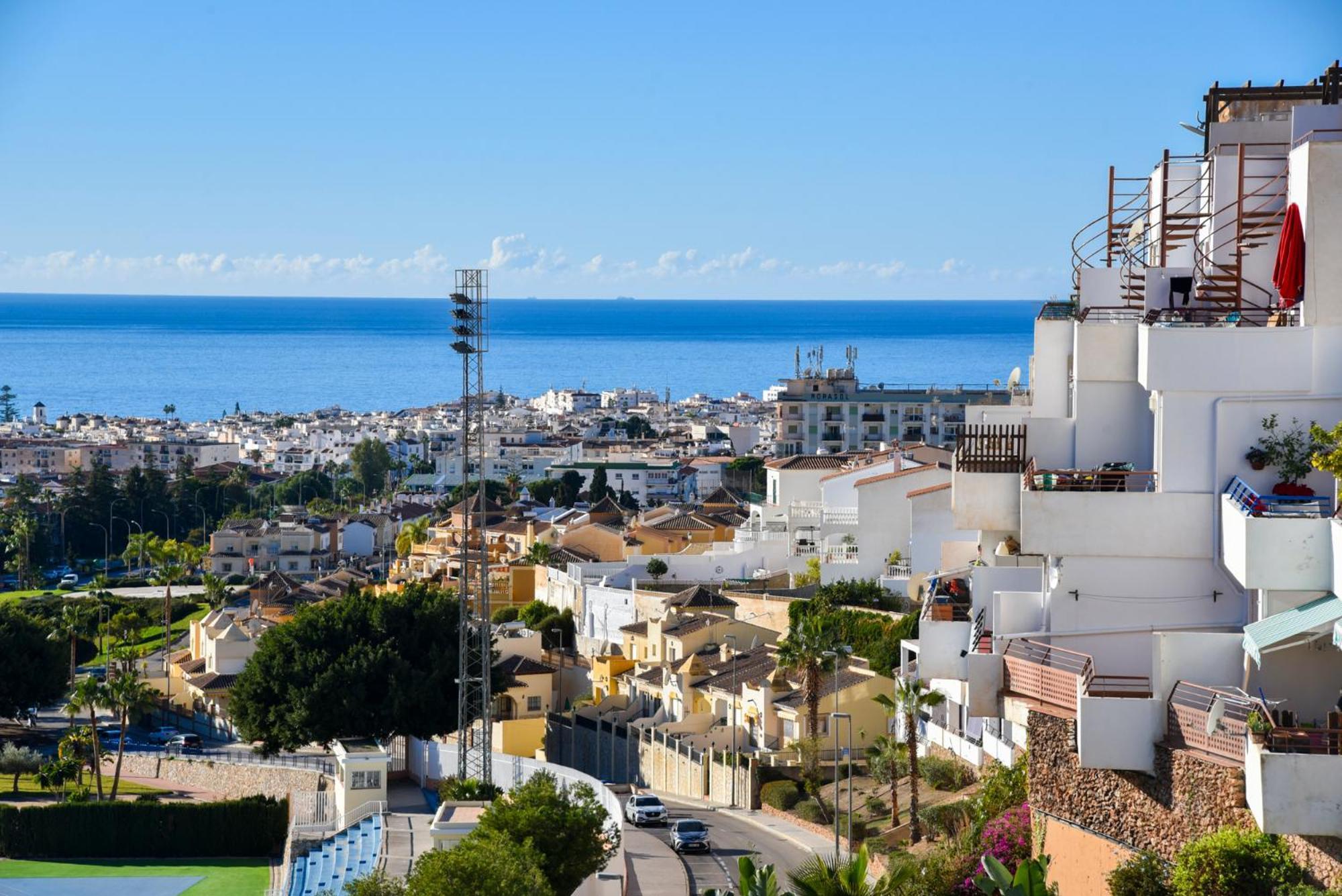 Apartament Atico En Mar De Nerja Zewnętrze zdjęcie